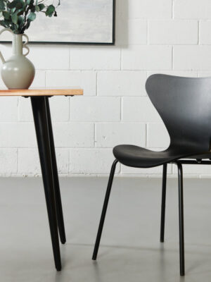 AGATA - Black Dining Chair
